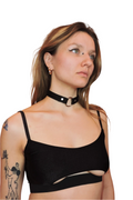 All Black Choker