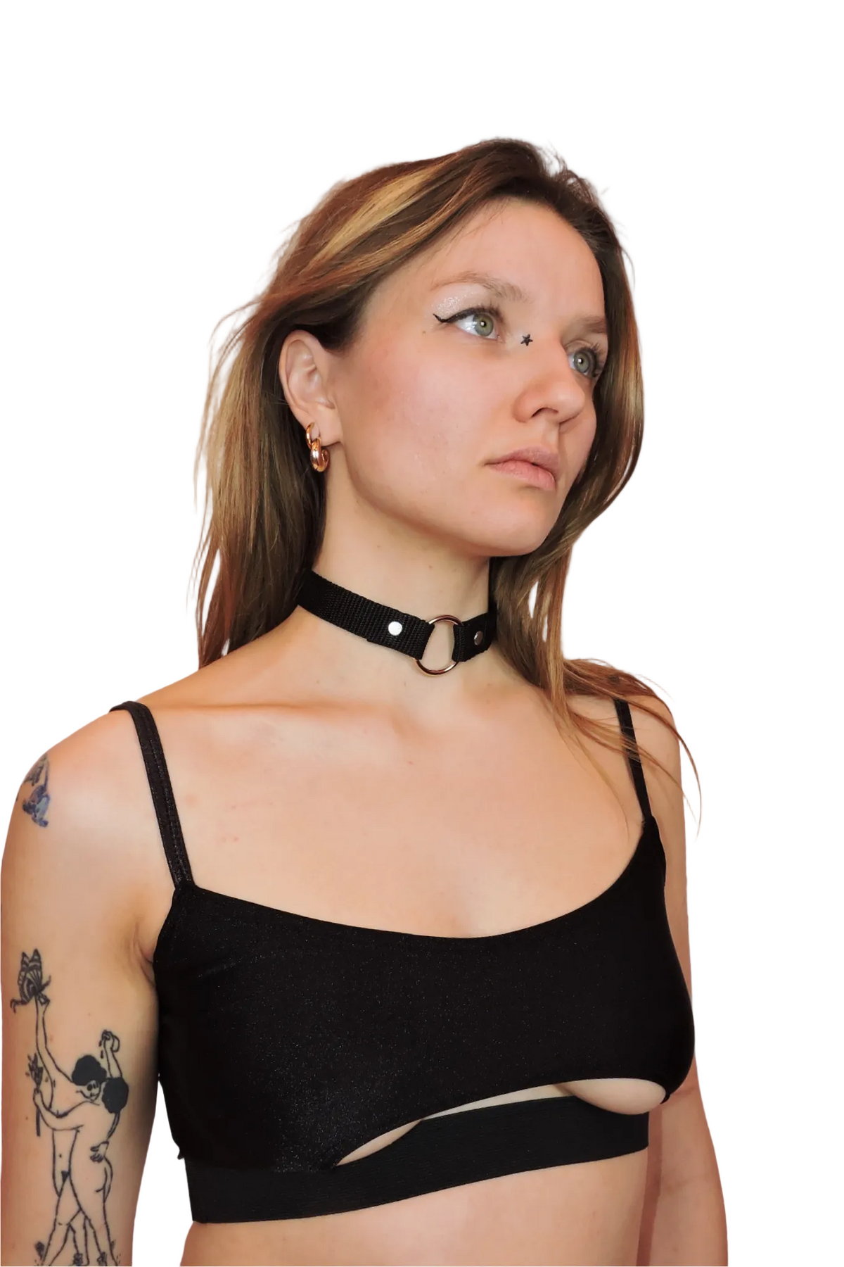 All Black Choker