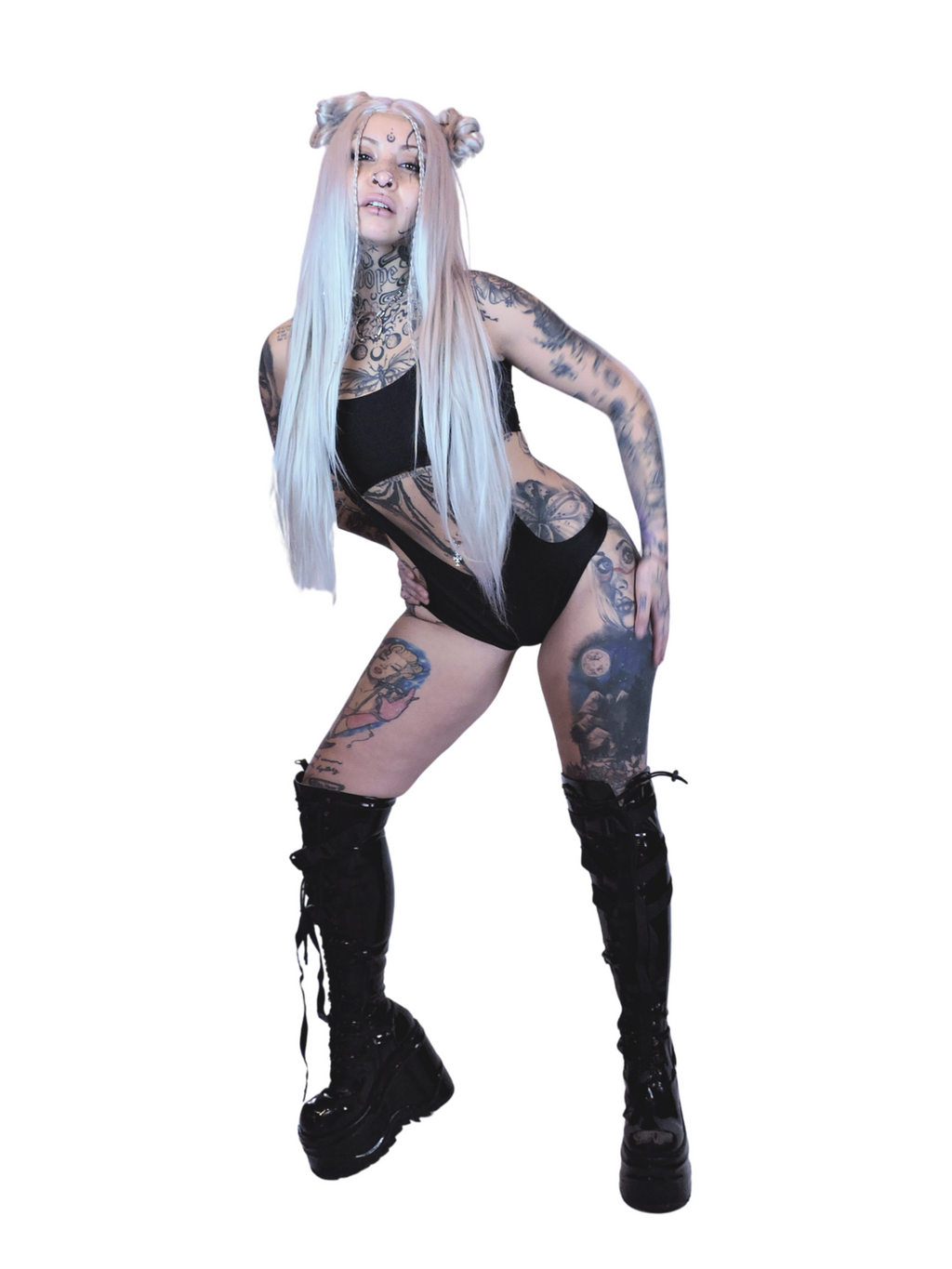 Gingersnap Bodysuit in Black
