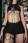 Lace Up Mila Crop