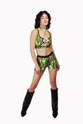 Lara Croft Tank Top - Green Snake