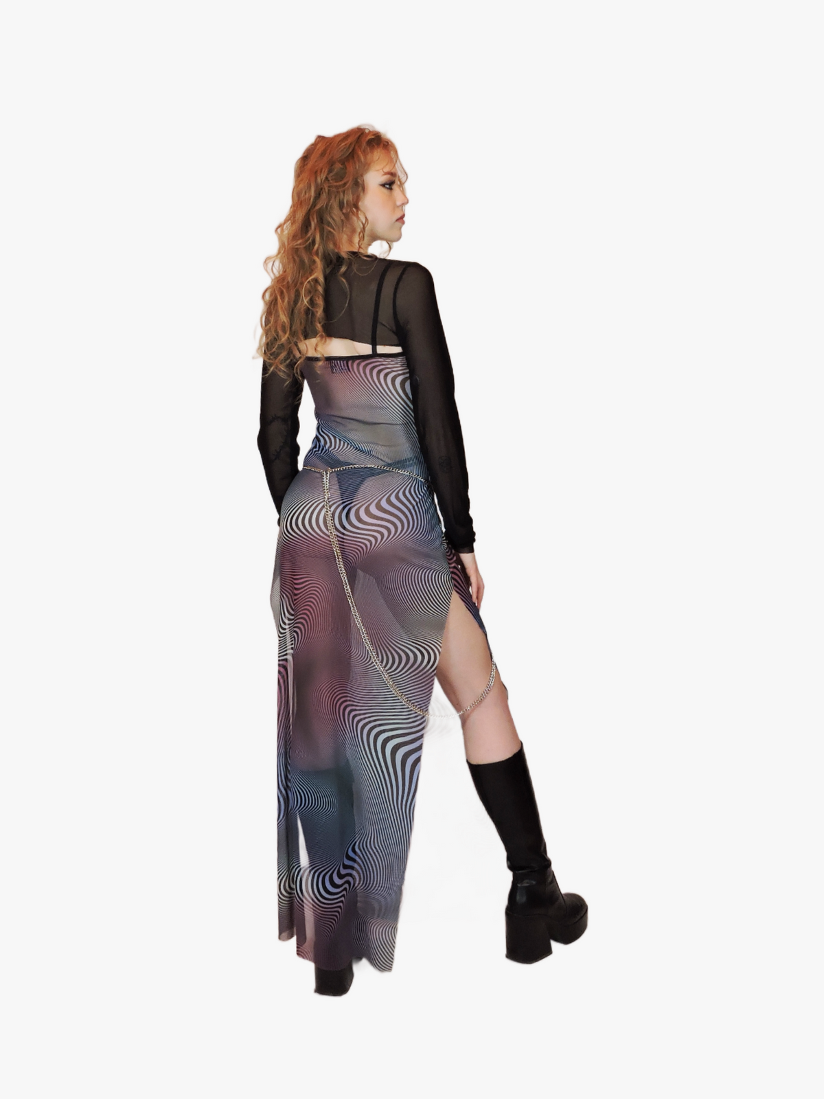 Black Mesh Sleeves