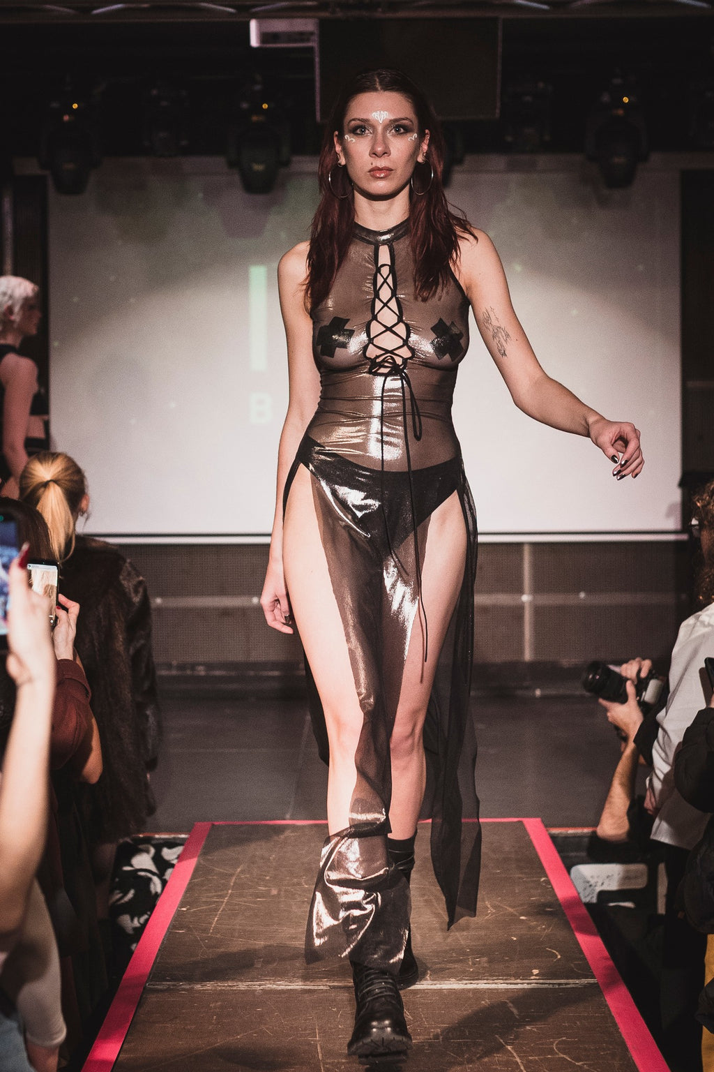 Aphrodite Chrome Dress
